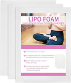 Birllaid Lipo Foam Pads, Bbl Foam Boards,Help Out When Using Ab Board Compression Garments Tummy Tuck, 3 Pack Liposuction Surgery Foam Sheet for Recovery