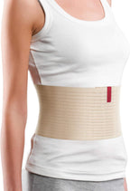 ORTONYX 6.25" Abdominal Binder for Men and Women/Postpartum Post-operative Post-surgery Wrap/Abdomen Navel Umbilical Hernia Support Belt / 524006 Beige L/XXL