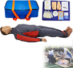 CPR Manikins Dummy Training Kit, Advanced Full Body Adult Training Manikin Kit, Resuscitation Manikins for Classroom or Research Centers