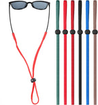 12 Pcs Sunglasses Retainer Holder Strap Sports Adjustable Glasses Keeper Lanyard Band 12 Colors