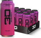 3D Energy Drink – Sugar Free, 200mg Caffeine, Pre Workout, Taurine, L-Carnitine, Lightly Carbonated, 16oz Cans, 12 Pack - Watermelon Grape