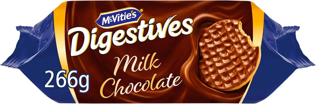 McVitie's Digestives Milk Chocolate, 266 g