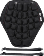 Grapelet Motorcycle Seat Cushion Pressure Relief Hand Press Inflatable Motorcycle Air Seat Pad Shock Absorption Butt Protective Comfortable for Long Rides