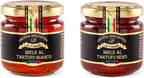 La Rustichella - Set Black Truffle Honey (140g - 4,93 OZ) & White Truffle Honey (140g - 4,93 OZ) | Gluten Free, Cholesterol Free