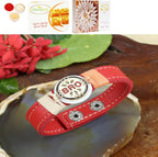 Ghasitaram Gifts Jaiccha Rakhi for Brother Rakhis Online PRK24-012 Premium Rakhi with 200 gms of Besan Barfi and 200 gms of Kaju Katli