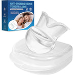 Tongue Stabilizing Device Mouthpiece - Anti-Snore Device, Reusable Snore Solution Stopper for Men/Women - MF88