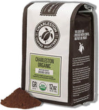 Charleston Coffee Roasters | Specialty Organic Ground Coffee | Hand Picked, Premium Slow Roast (Charleston Organic, Medium Roast) 12oz