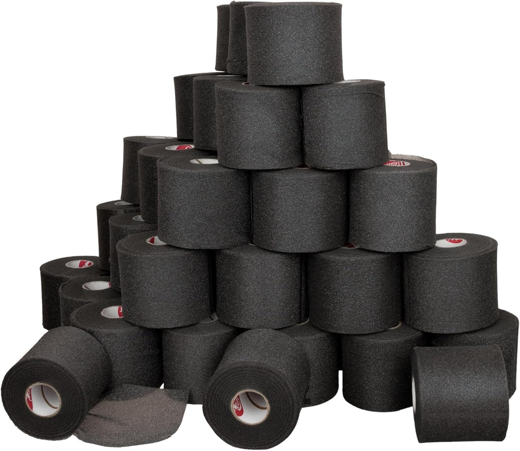 Cramer Tape Underwrap, Sports PreWrap for Athletic Ankle, Wrist, and Injury Taping Jobs, Hair Tie, Headband, Patella Support, Pre-Wrap Athletic Tape Supplies, 2.75" X 21 Yard Roll of Pre Wrap , Black