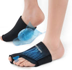 3D Forefoot Toe Ice Packs with Enhanced Dual-Layer Cooling Gel & Bunion Corrector for 30-Min Cold Therapy, Feet Ice Packs Ball of Foot Gout Pain Relief for Swelling,Plantar Fasciitis,Hallux Valgus