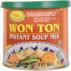 Dragonfly Won Ton Instant Soup Mix, 8 Ounce