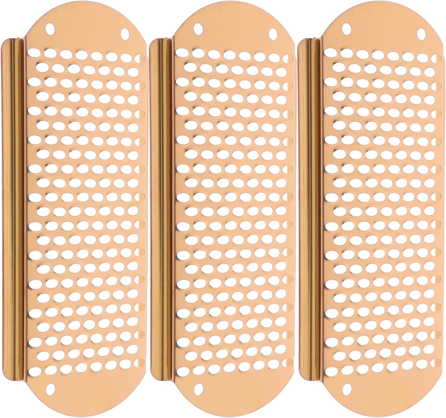 Foot Scrubber Dead Skin Remover, 3PCS Metal Foot File Remover Heel Scraper for Cracked Heels Foot Grater Remover Foot Rasp Emery Boards for Feet (Rose Gold Color)