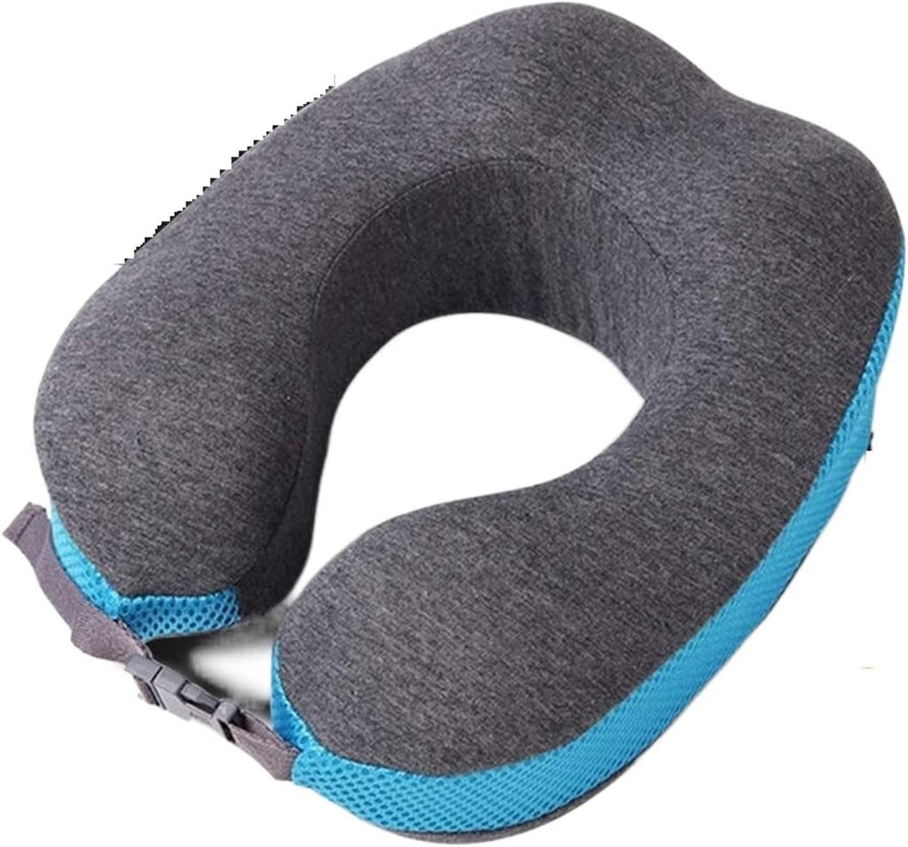 Cervical Pillow Memory Foam Airplane Neck Rest Pillows Headrest Cushion Travel Healthcare Insert Pillows with Eye Masks Pillow