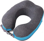 Cervical Pillow Memory Foam Airplane Neck Rest Pillows Headrest Cushion Travel Healthcare Insert Pillows with Eye Masks Pillow