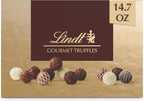 Lindt Gourmet Truffles Chocolate Candy Truffles, Assorted Chocolate Truffles, Great For Gift Giving, 14.7 oz. Gift Box