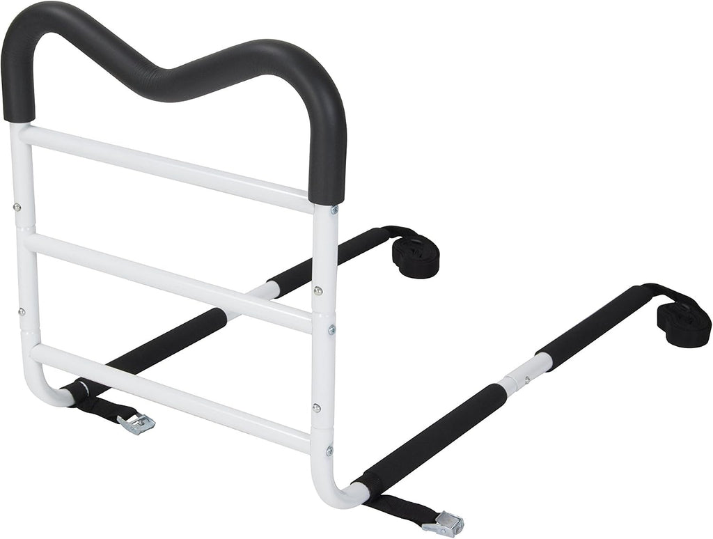 Drive Medical 1222P Adjustable Height Home Bed Assist Handle, White