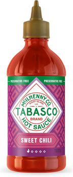 TABASCO Brand Sweet Chili Sauce, Mild Hot Sauce, Easy-to-Squeeze Bottle, Perfect Balance of Sweet & Heat, Versatile Flavor, Great on Fish Tacos, Salads, Asian Food & More, 11 Oz (Pack of 1)