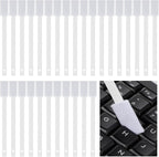 50Pcs Disposable Crevice Cleaning Tool Crevice Brush Crevice Hole Brush Suitable for Small Spaces,Keyboards,Grooves (White)