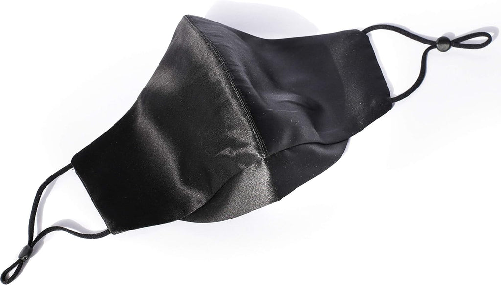 100% Mulberry Silk Face Masks Reusable Washable Women Mens Face Masks Silk Mask Nose Wire Adjustable Unisex