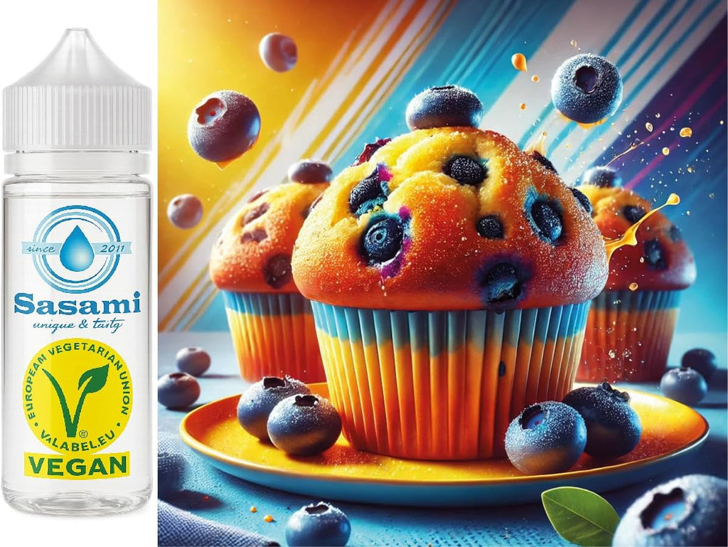 Blueberry Muffin Flavor Concentrate - Vegan - Sasami - 10ml