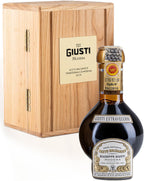 Giusti Traditional Aged Balsamic Vinegar of Modena DOP – 25 Years, Extravecchio Aceto Balsamico Tradizionale di Modena, Made in Italy Gift Set With Wooden Box – 3.4 fl oz (100 ml) - Pack of 1