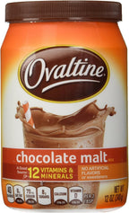 Ovaltine Chocolate Malt 12 oz (Pack of 3)