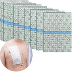 Shower Protector [Pack of 50], 6" x 10" Dialysis Catheter Shower Cover Shower Shields PD PICC Line Water Barrier, Waterproof Wound Bandage Protector Disposable Transparent