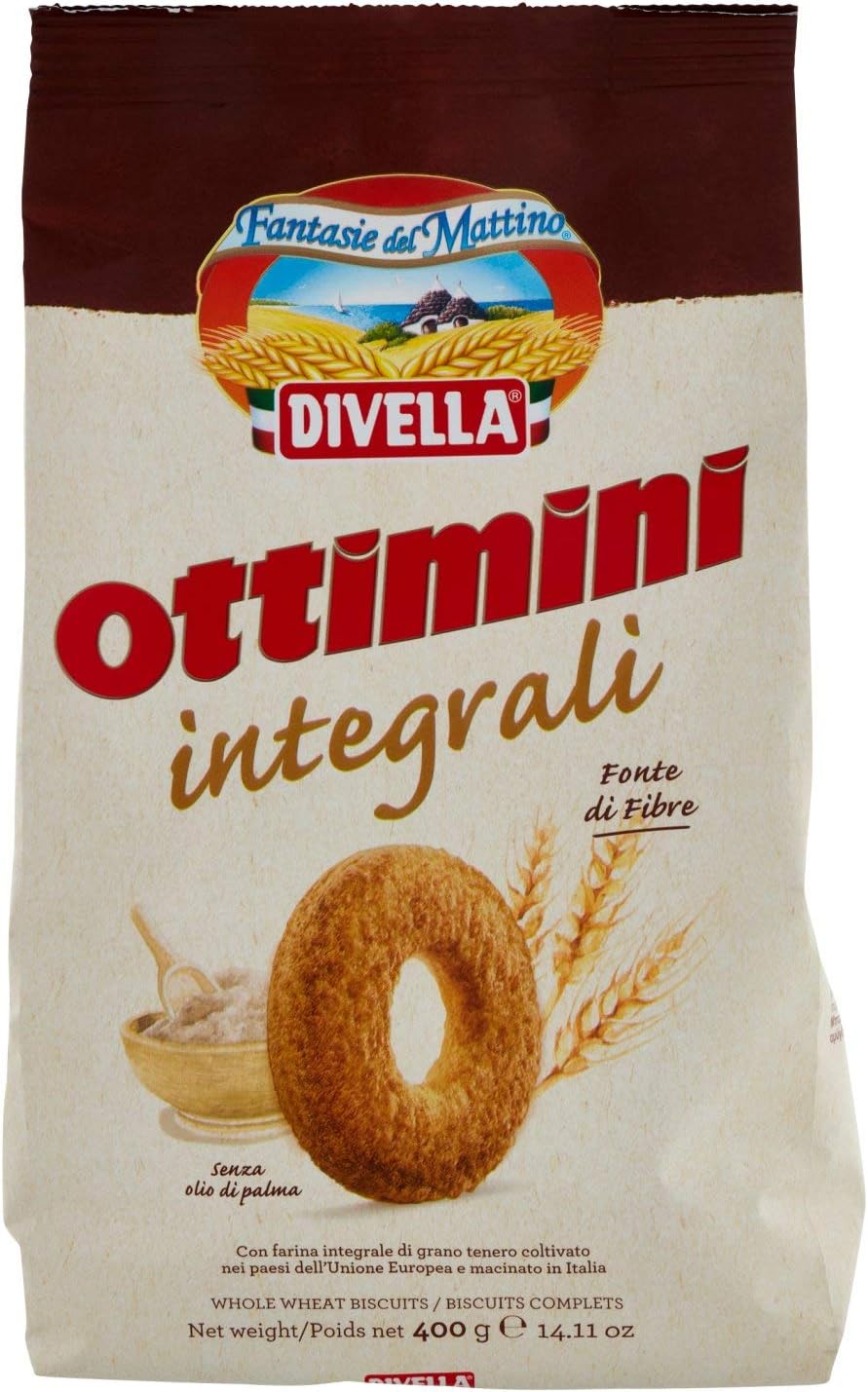 Divella Ottimini Integrali Biscuits - 400 Grams