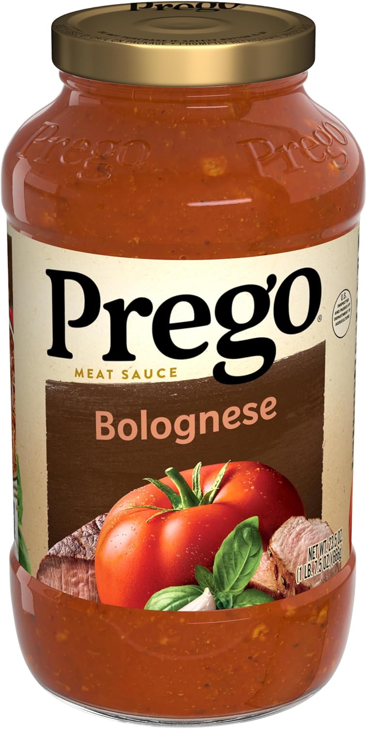 Prego Bolognese Meat Sauce, 23.5 oz Jar