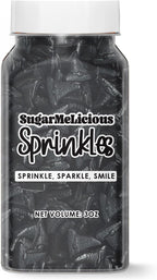 SugarMeLicious Witch Hat Sprinkles for Cupcakes, Edible Cake Decorations, 3oz Bottle of Vibrant Toppings for Baking, Decorating Cookies & Ice Cream