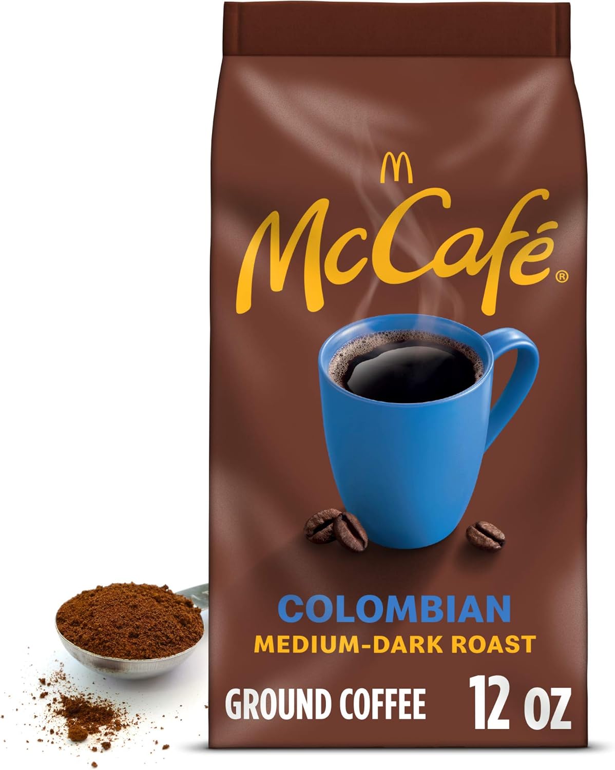 McCafe Colombian, Ground Coffee, Medium Roast, 12oz. Bagged