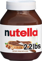 Nutella Hazelnut Spread with Cocoa, Creamy Hazelnut Spread, Breakfast Favorite, 35.3 oz Jar