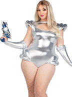 Leg Avenue womens 2 Pc Cosmic Cutie Halloween Costume With Fingerless Gloves