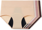 Everdries Washable & Reusable Incontinence Underwear for Women Over 60 - Leakproof, Discreet, Absorbent, Machine-Washable Panties (Comfort Plus, L, Pack of 5)