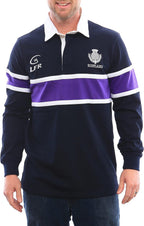 Scotland Thistle Long Sleeve Rugby Jersey