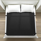 NIULAFR Grounding Mat for Bed, 54x78 Inch Carbon Leather Pad with 15ft Grounding Cable