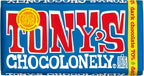 Tony's Chocolonely - 70% Dark Chocolate Bar - Belgium Chocolate, No Artificial Flavoring, Fairtrade & B Corp Certified - 6.35 Oz