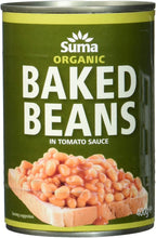 Suma Organic Baked Beans 400 g (Pack of 12)