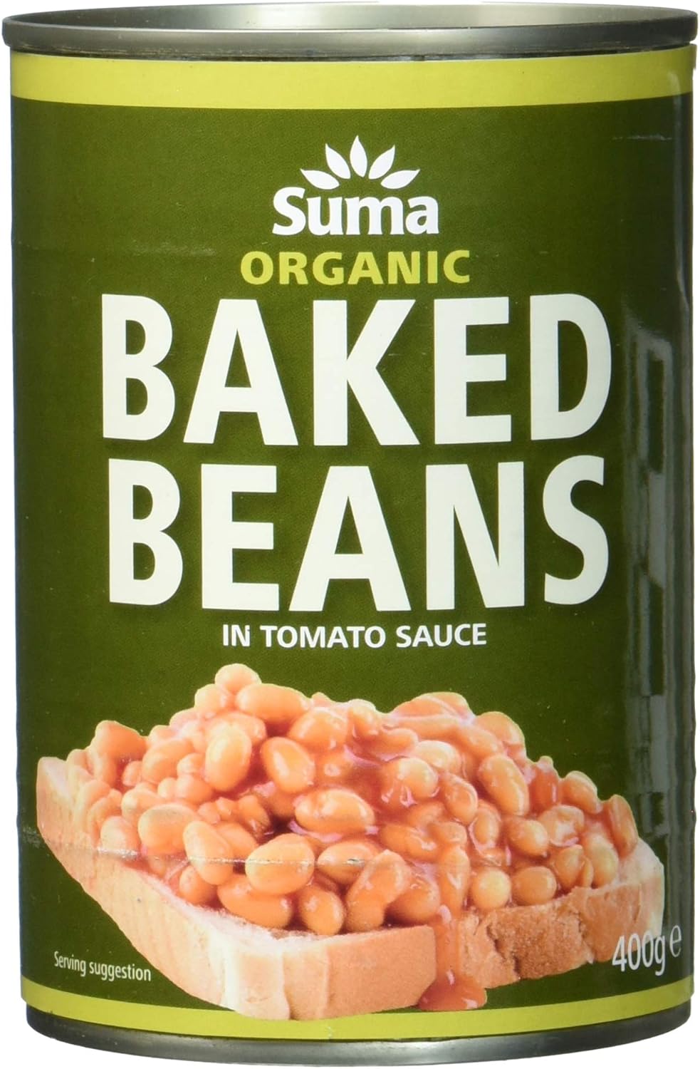 Suma Organic Baked Beans 400 g (Pack of 12)