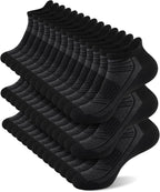 14 Pairs Mens/Womens Ankle Socks Breathable Casual Low Cut Short Socks for Men/Women with Heel Tab