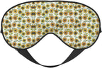 Romantic Sunflowers Print Unisex Sleeping Eye Mask,Soft Comfortable Light-Blocking Eye Mask