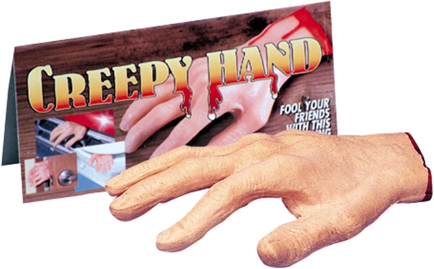 Loftus International Creepy Severed Hand Halloween Decoration Prop Pink Red Novelty Item, 60 months to 960 months