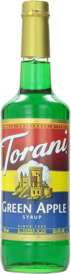 Torani Green Apple Syrup, 750 ml