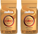 Lavazza Qualita Oro Italian Coffee Whole Beans 2lb Pack Of 2