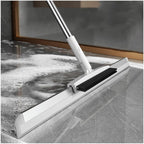 Air Broom as Seen on Tv, with Brush and 2 Scrape, 49'' Adjustable Handle Air Broom as Seen on Tv, Flex Broom for Smooth Floors,Rugs,Windows