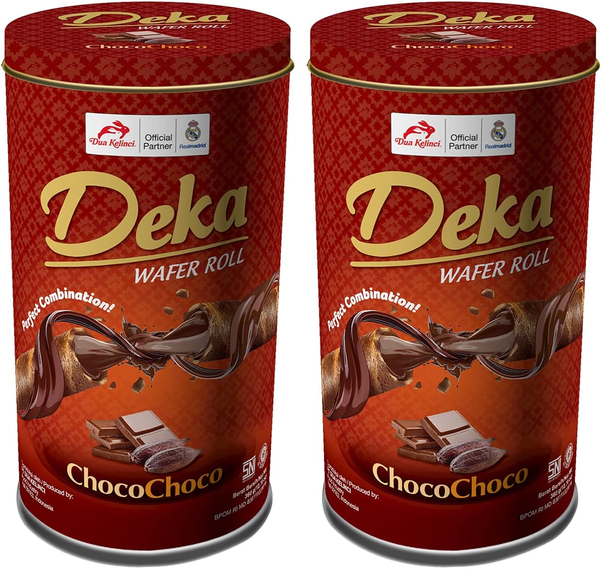 Deka Wafer Roll - 2 x 360 g (Chocolate)