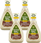 Ken's Steak House Sweet Vidalia Onion Salad Dressing, 16 fl oz. (Pack of 4)