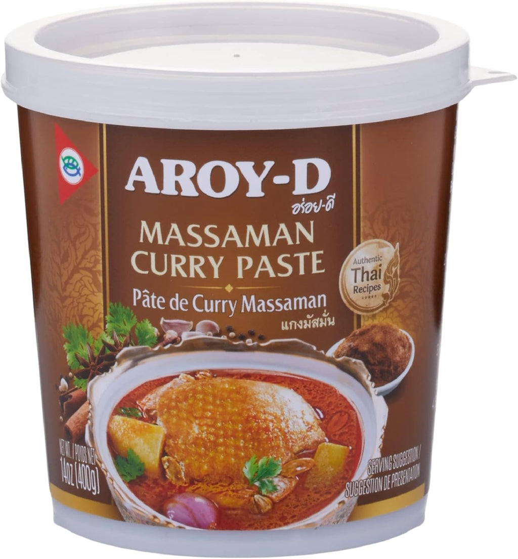 14oz Aroy D Massaman Curry Paste, Pack of 1