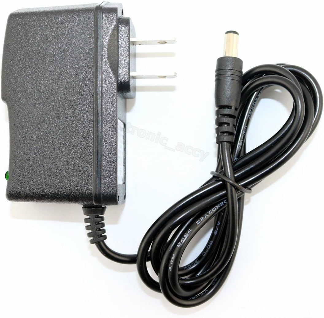 9 Volt AC Adapter Charger for Zoom G1 G1X G1on G1Xon G2 Nu G2.1 Nu G3 G3X & G5