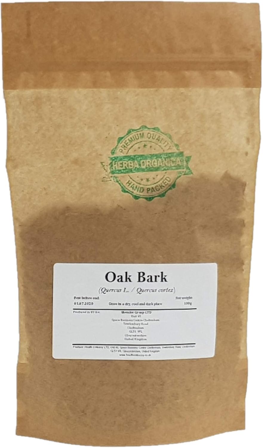 Herba Organica Oak Bark - Quercus L - Herbal Tea (100g)