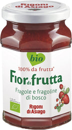 Rigoni di Asiago Fiordifrutta Organic Fruit Spread, Strawberry, 250 g, 6 Count